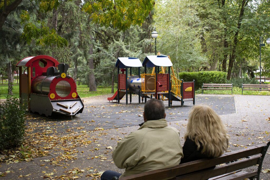 Couple, Playground, No Children